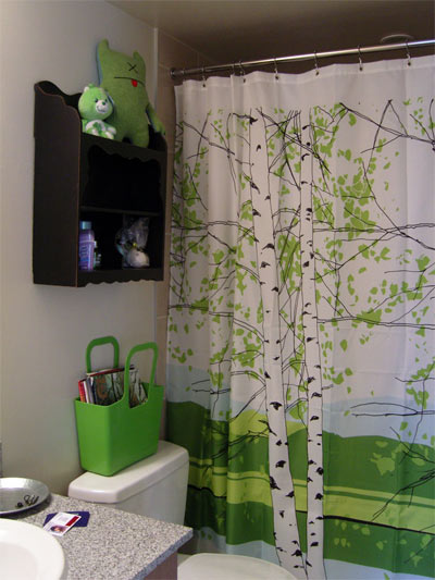 Cool Shower Curtain in Curtain