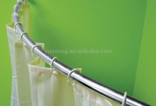 632x588px Corner Shower Curtain Rod Picture in Curtain