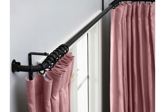 500x500px Curtain Rod For Bay Window Picture in Curtain