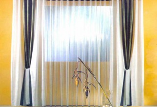 800x600px Curtains Over Blinds Picture in Curtain