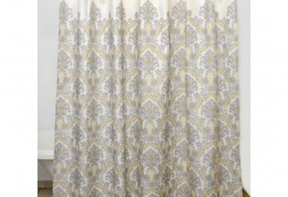 800x880px Damask Shower Curtain Picture in Curtain