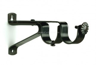 800x530px Double Curtain Rod Brackets Picture in Curtain