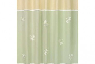550x550px Dragonfly Shower Curtain Picture in Curtain