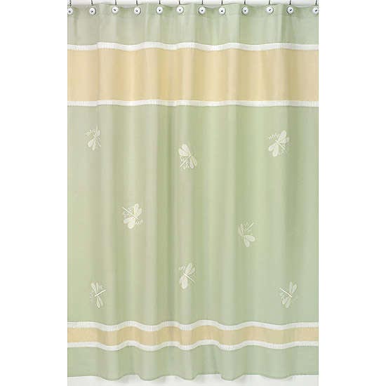 Dragonfly Shower Curtain in Curtain