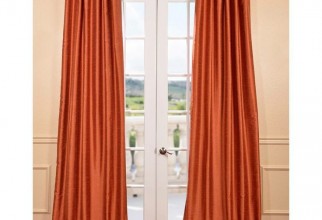 736x736px Dupioni Silk Curtains Picture in Curtain