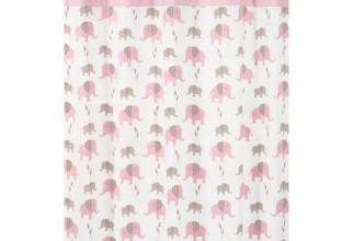 550x550px Elephant Shower Curtain Picture in Curtain