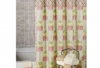 2000x2000px Floral Shower Curtain Picture in Curtain