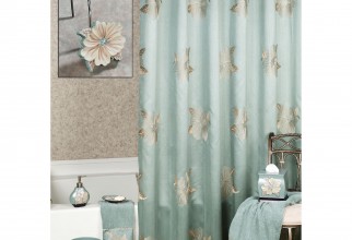 2000x2000px Flower Shower Curtain Picture in Curtain