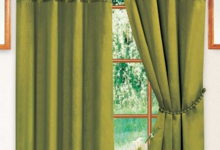 1163x1613px Green Curtains Picture in Curtain