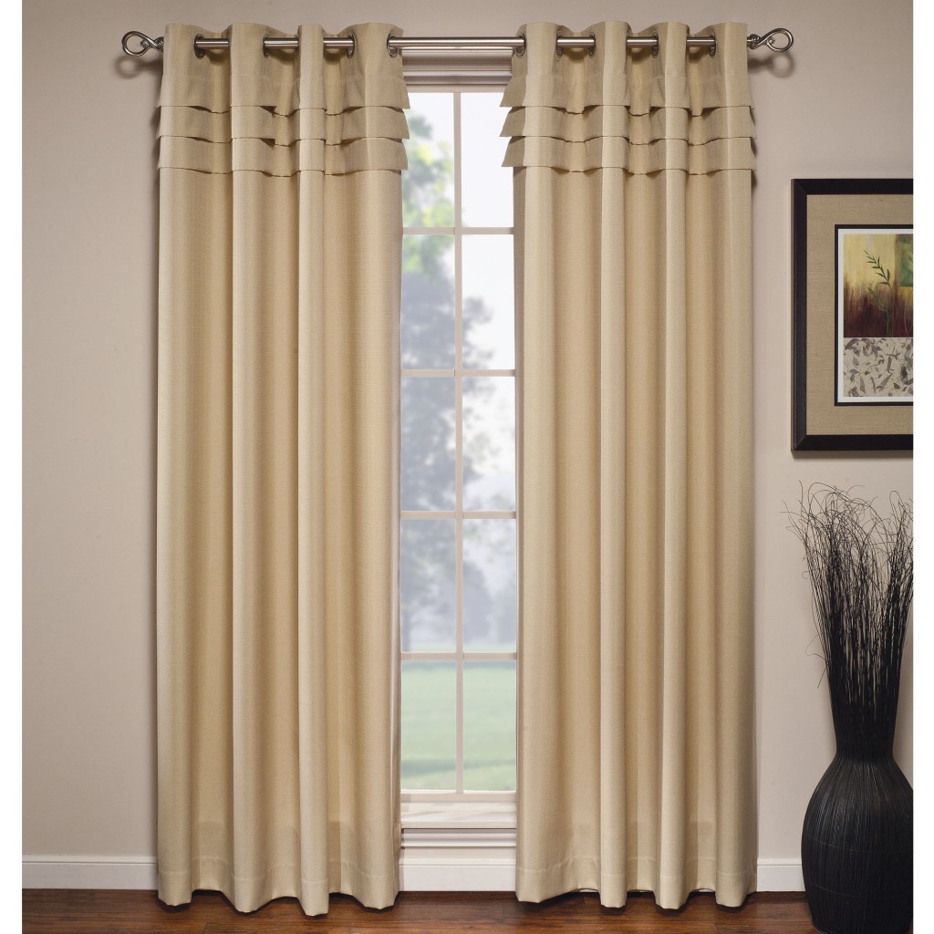 Grommet Curtain Panels in Curtain