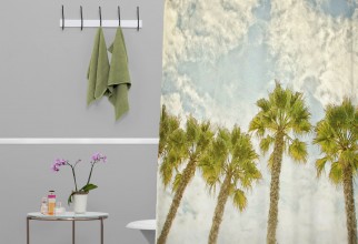 2000x1814px Hawaiian Shower Curtain Picture in Curtain