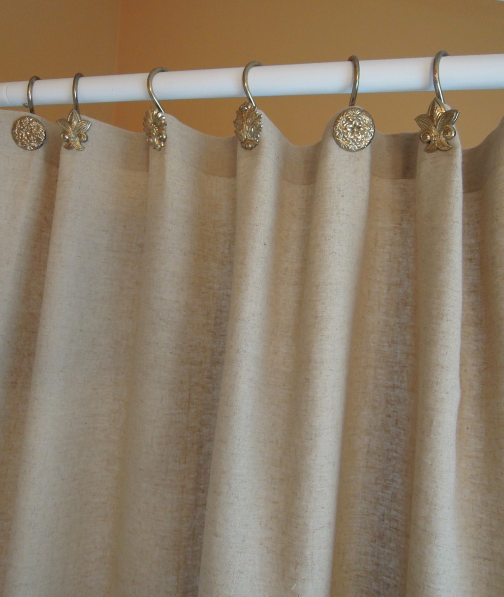 Hemp Shower Curtain in Curtain