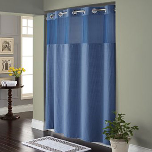 Hookless Fabric Shower Curtain in Curtain