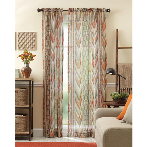 Ikat Curtains in Curtain