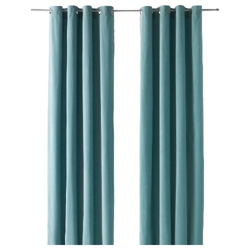 Ikea Panel Curtains in Curtain