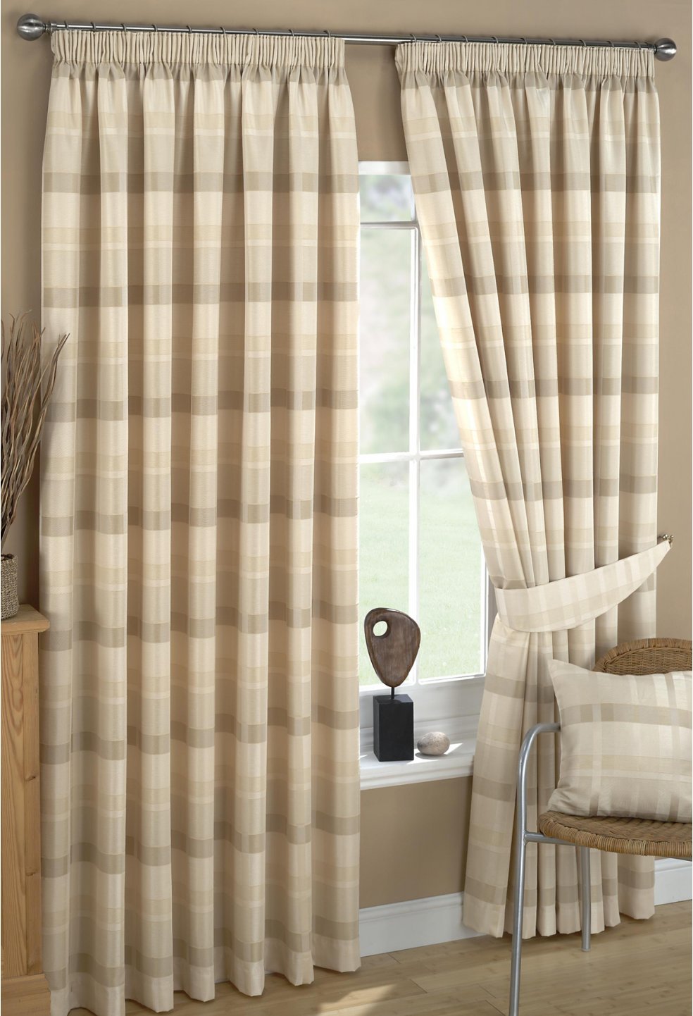 Ivory Curtains in Curtain