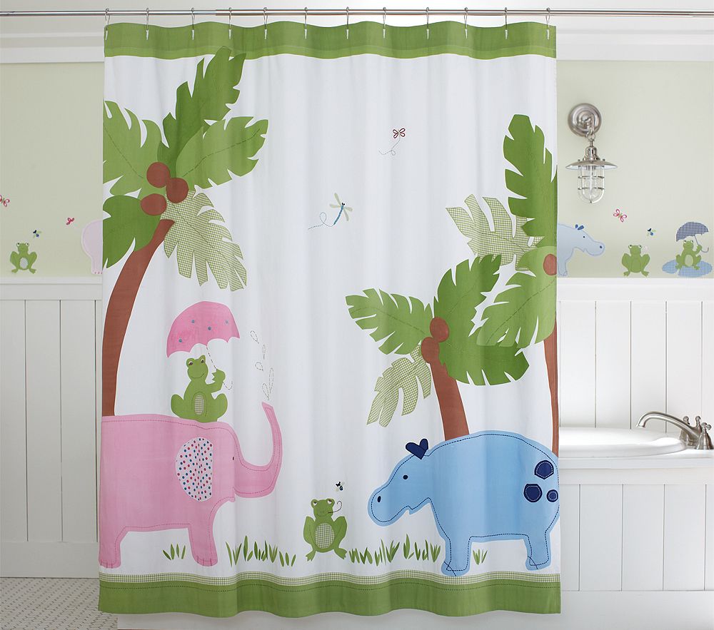 Kids Shower Curtain in Curtain