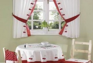 500x589px Kitchen Curtain Ideas Picture in Curtain