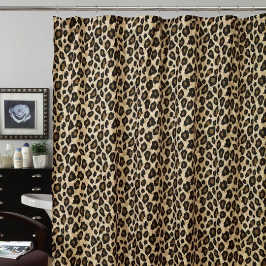 Leopard Curtains in Curtain