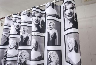1000x667px Marilyn Monroe Shower Curtain Picture in Curtain