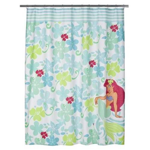 Mermaid Shower Curtain in Curtain