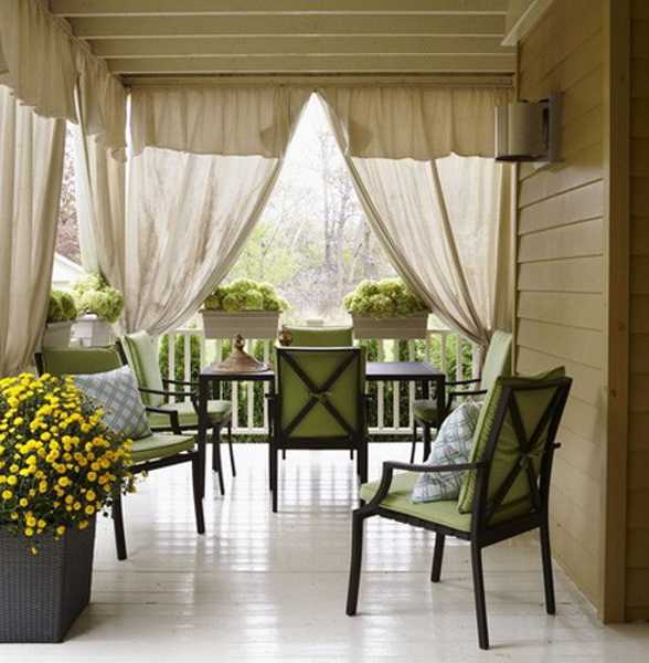 Outdoor Patio Curtains in Curtain