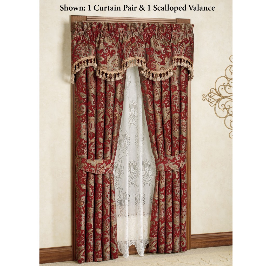 Paisley Curtains in Curtain