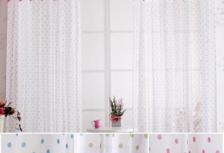 650x650px Polka Dot Curtains Picture in Curtain