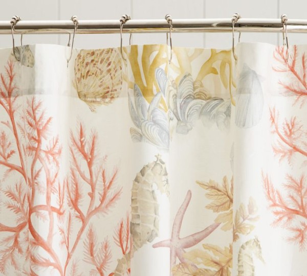 Pottery Barn Shower Curtains in Curtain