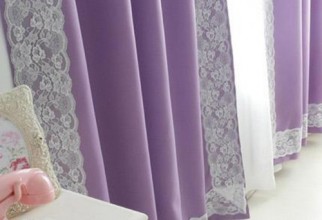 500x500px Purple Blackout Curtains Picture in Curtain