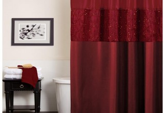 1000x1000px Red Shower Curtains Picture in Curtain