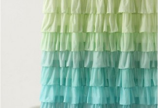 453x676px Ruffle Shower Curtain Picture in Curtain