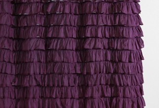 730x1095px Ruffled Shower Curtains Picture in Curtain