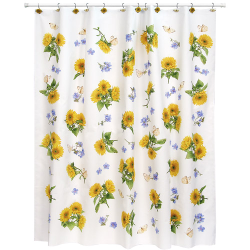 Sunflower Shower Curtain in Curtain