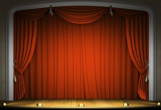 1024x768px Theatre Curtains Picture in Curtain