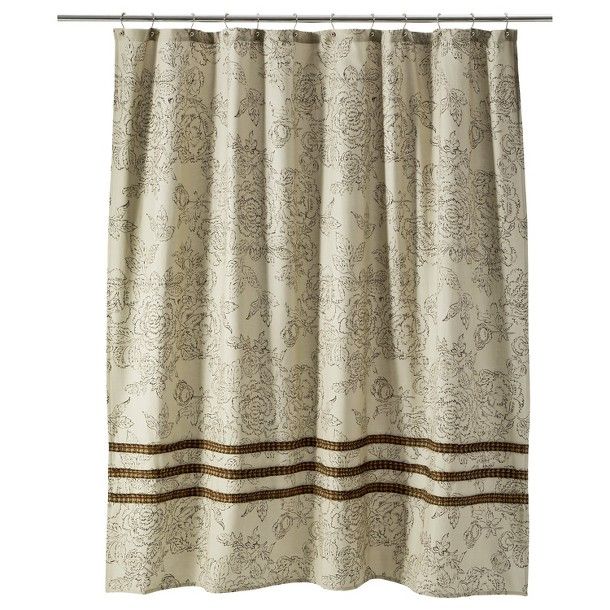 Threshold Shower Curtain in Curtain