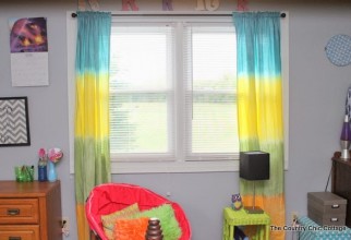 600x400px Tie Dye Curtains Picture in Curtain