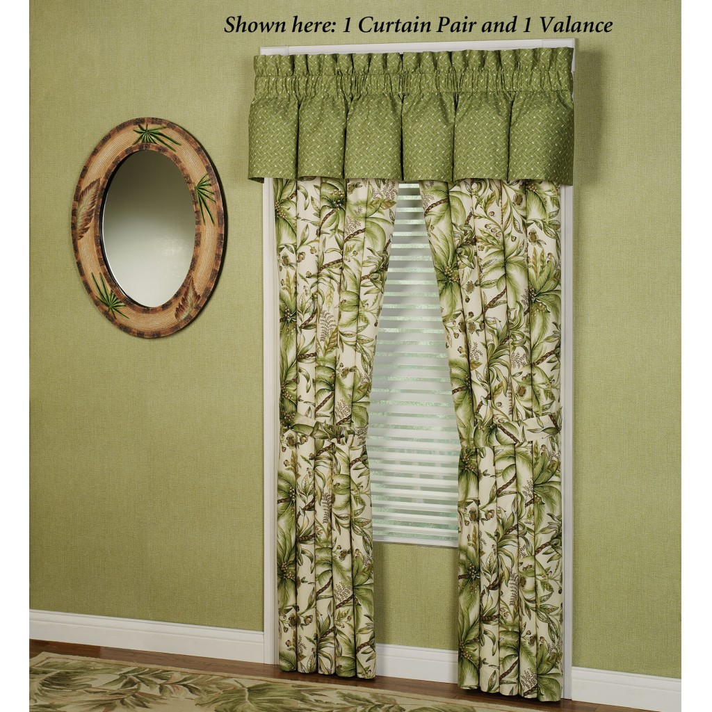 Tropical Curtains in Curtain