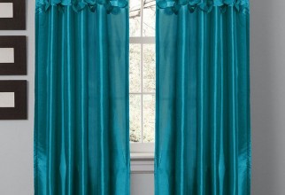 600x721px Turquoise Curtain Panels Picture in Curtain