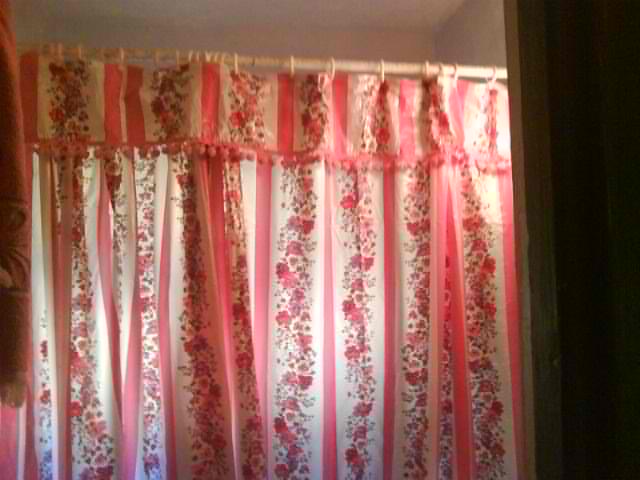 Vintage Shower Curtain in Curtain