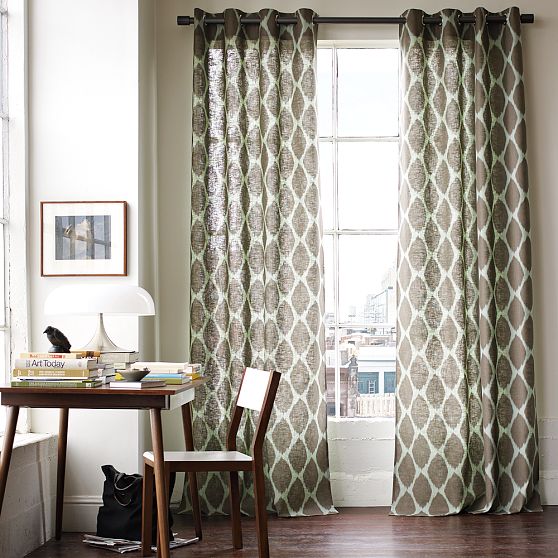 West Elm Curtains in Curtain
