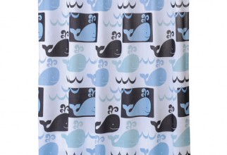 500x500px Whale Shower Curtain Picture in Curtain