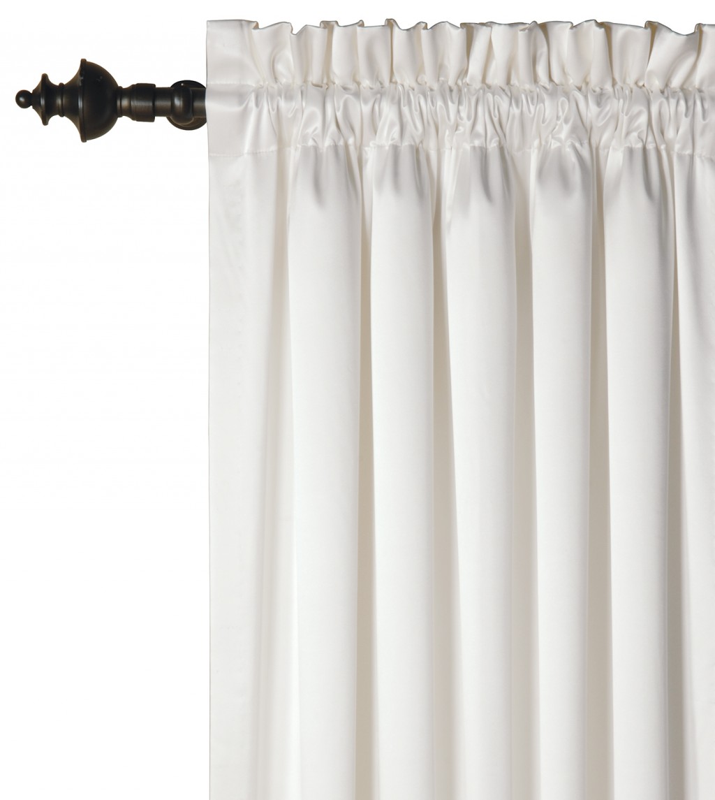 White Curtain Panels in Curtain
