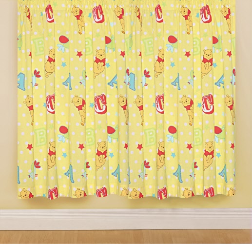 Winnie The Pooh Curtains in Curtain