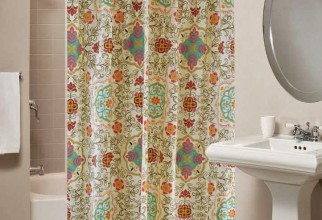 722x800px Bohemian Shower Curtain Picture in Curtain