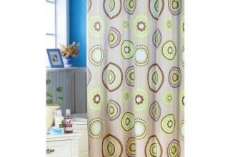 500x500px Canvas Shower Curtain Picture in Curtain