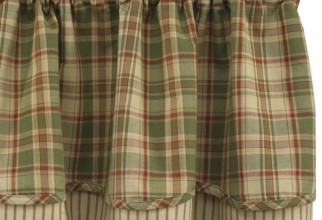 800x789px Country Plaid Curtains Picture in Curtain