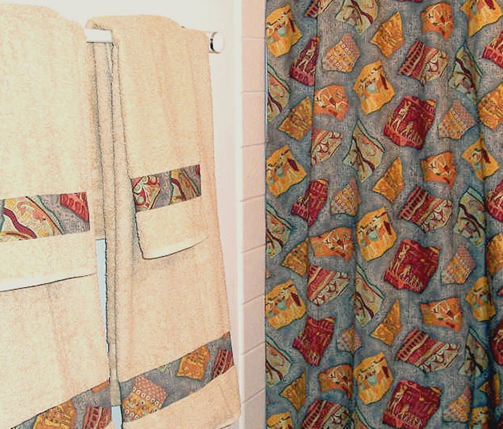 Custom Made Shower Curtains in Curtain