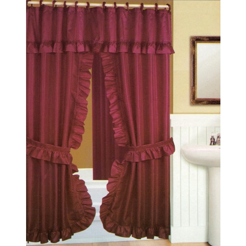 Double Shower Curtain in Curtain
