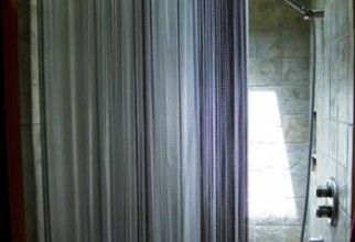 350x532px Fireplace Mesh Curtain Picture in Curtain